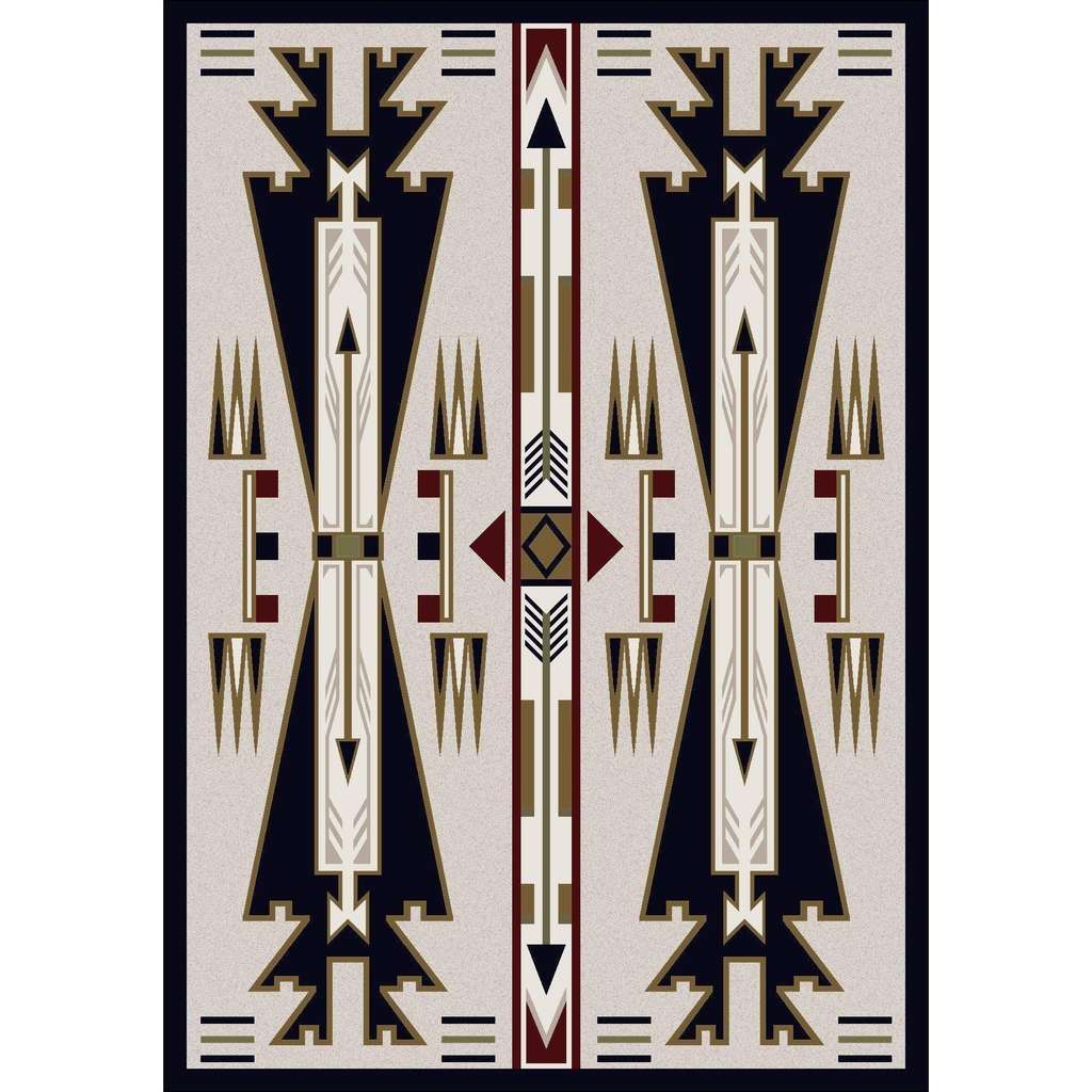 Desert Vandals Rug – Natural – cabin lodge area rug