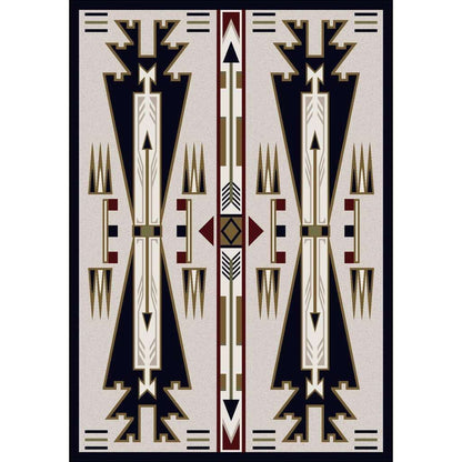 Desert Vandals Rug – Natural – cabin lodge area rug