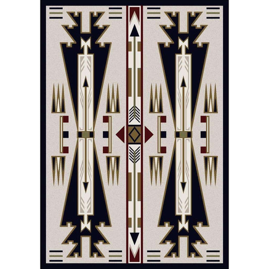 Desert Vandals Rug – Natural – cabin lodge area rug