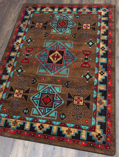 Desert Diamond Rug – room setting