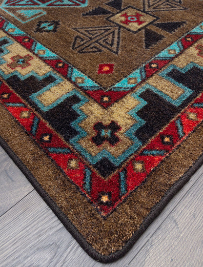 Desert Diamond Rug – pattern detail