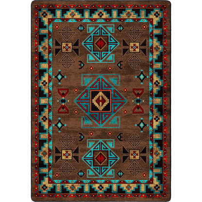 Desert Diamond Rug – Southwest – cabin lodge area rug