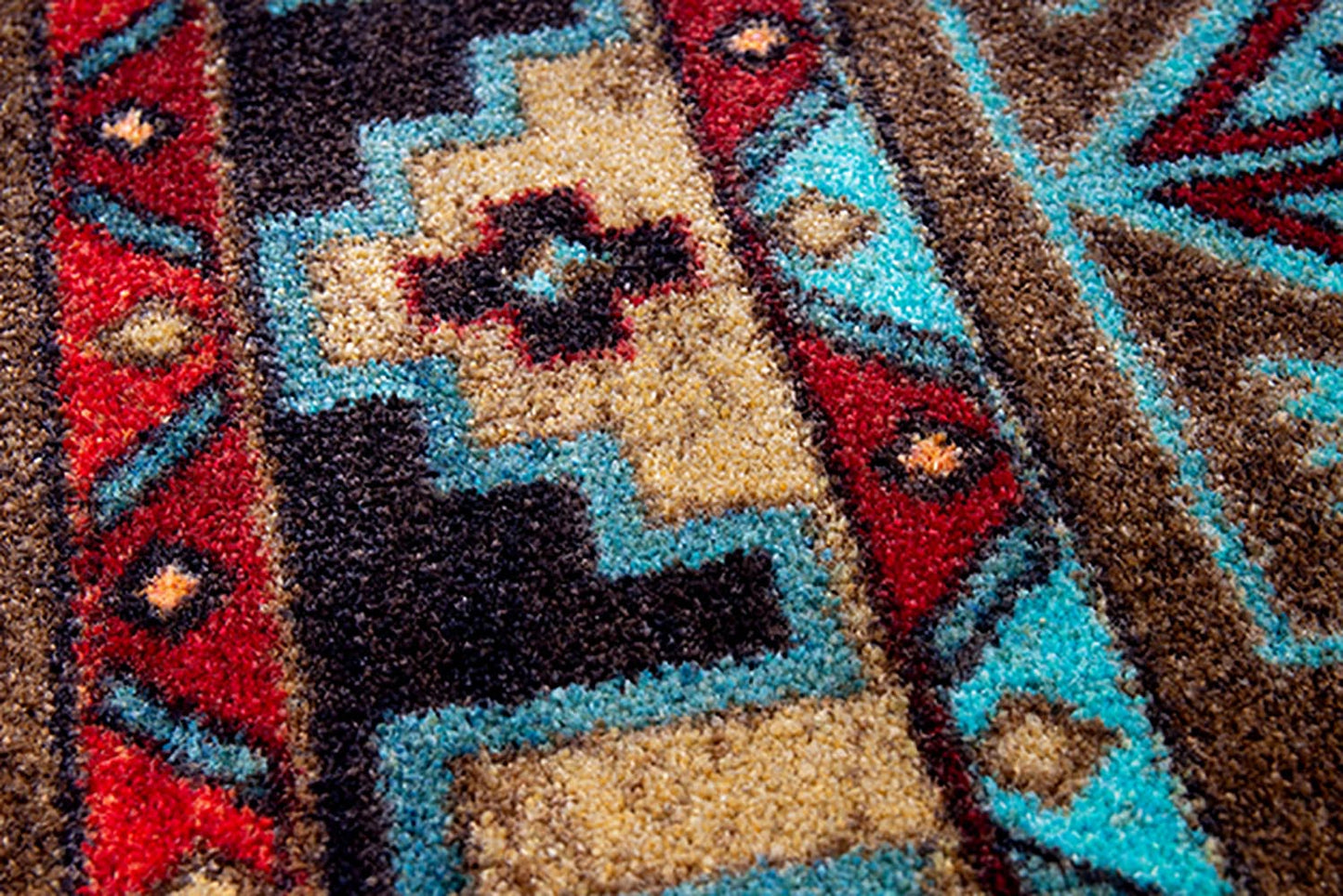 Desert Diamond Rug – Southwest – pattern detail