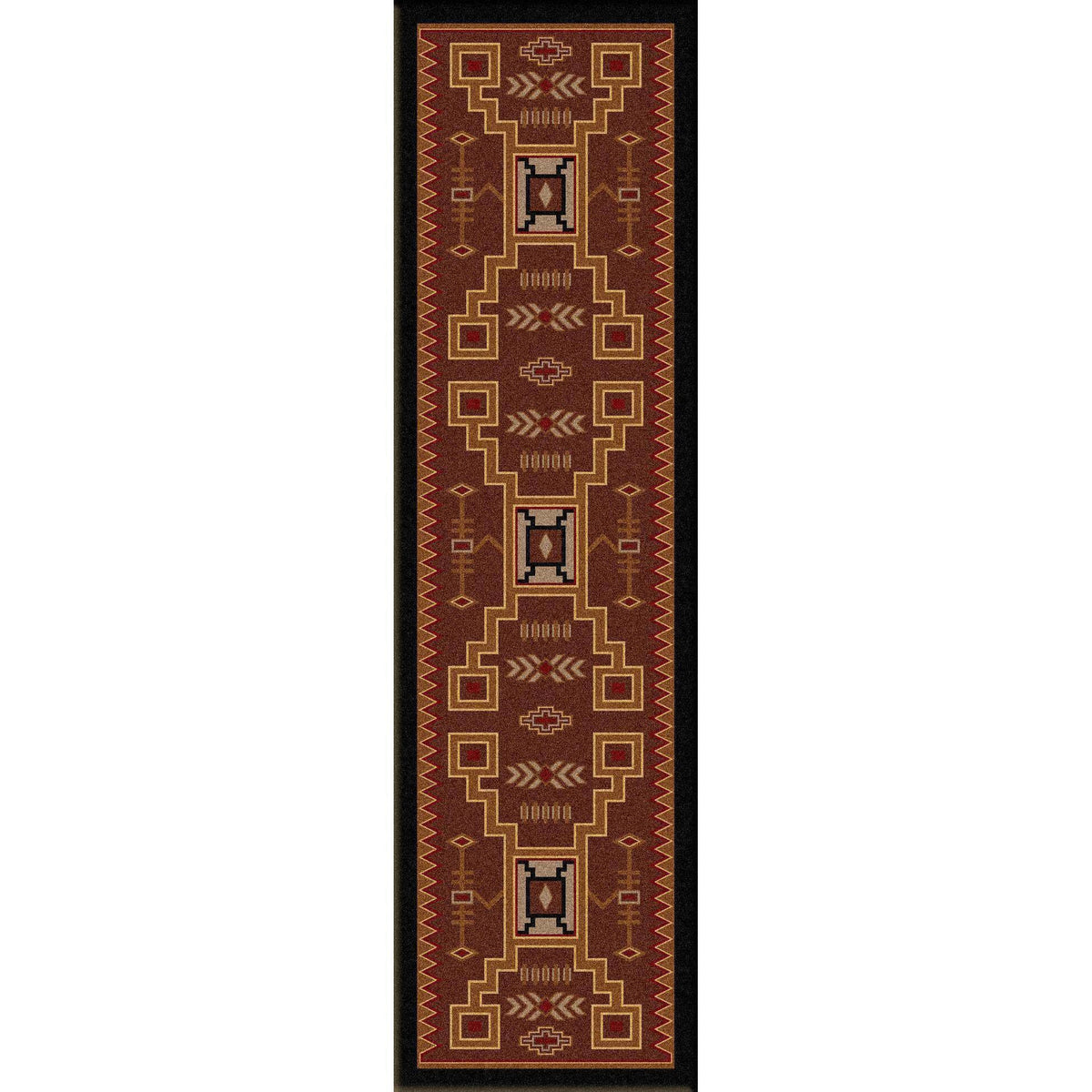 Desertstorm Rug – Brown – detail view