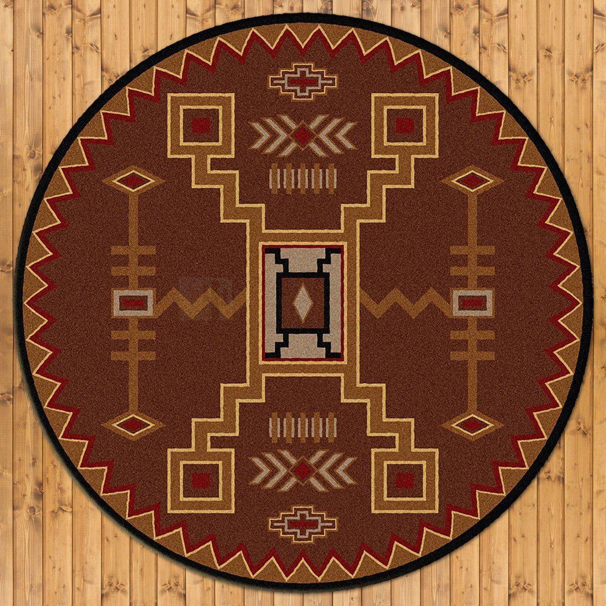Desertstorm Rug – Brown – room setting