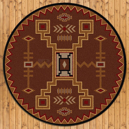 Desertstorm Rug – Brown – room setting