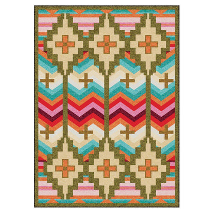 Desierto Rug – Bright – cabin lodge area rug