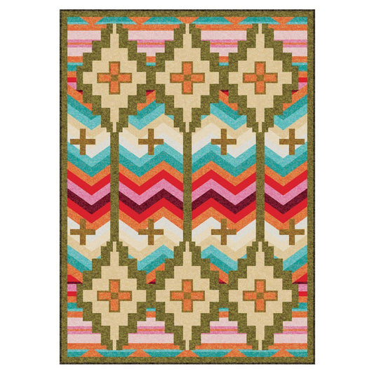 Desierto Rug – Bright – cabin lodge area rug