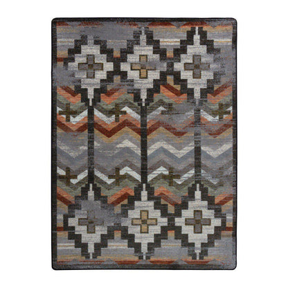 Desierto Rug – Distressed Harvest – cabin lodge area rug