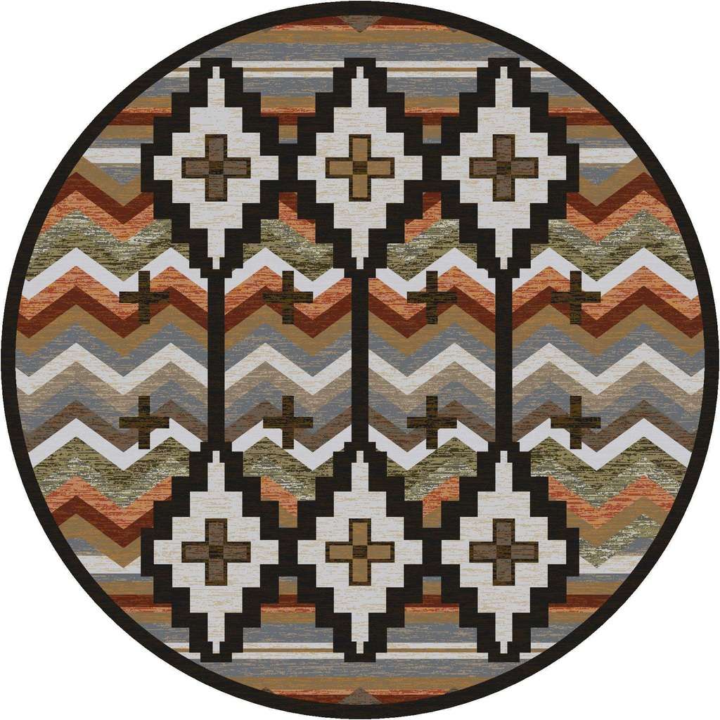 Desierto Rug – Harvest – room setting