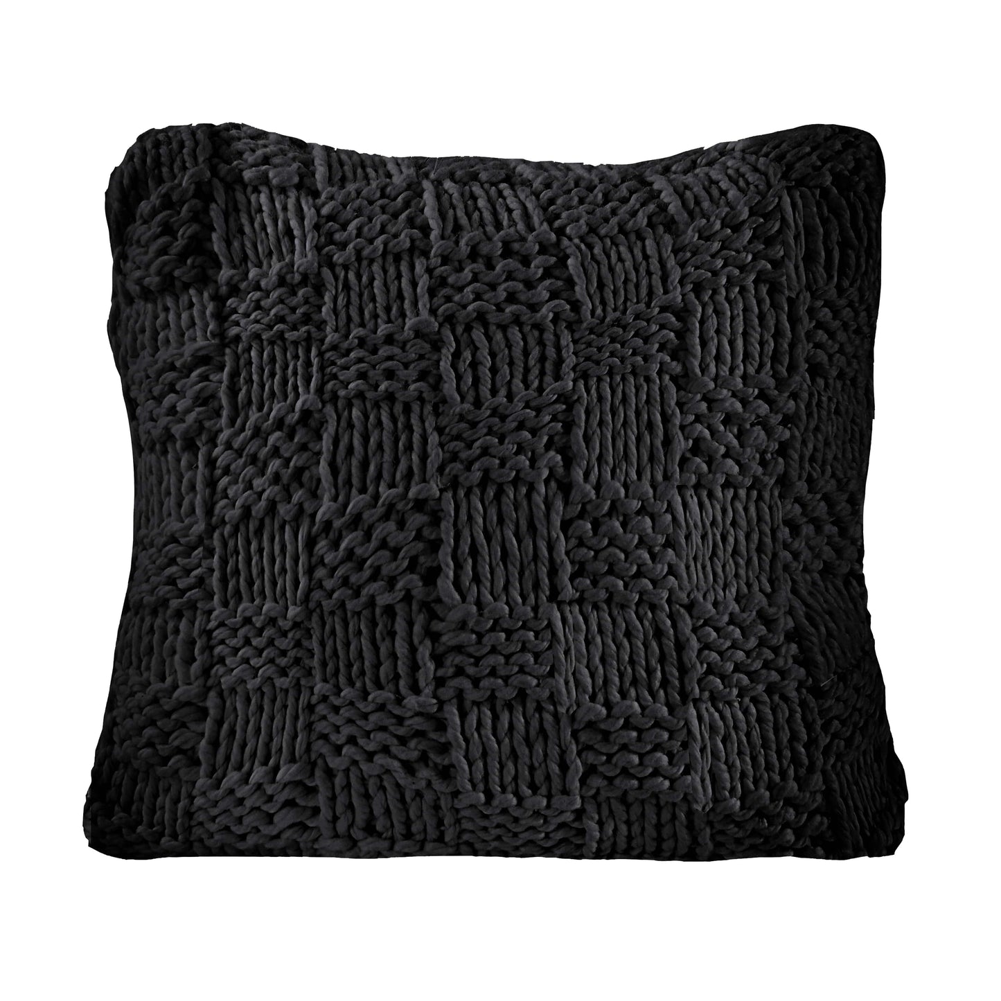 Chess Knit Euro Sham