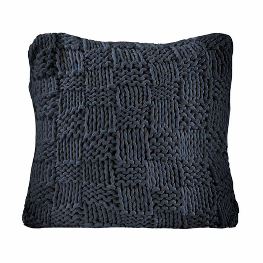 Chess Knit Euro Sham