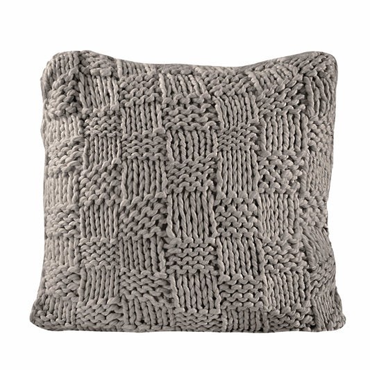 Chess Knit Euro Sham