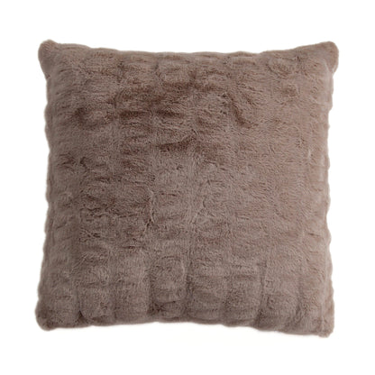 Ruched Rabbit Double-Sided Euro Pillow with Down Insert