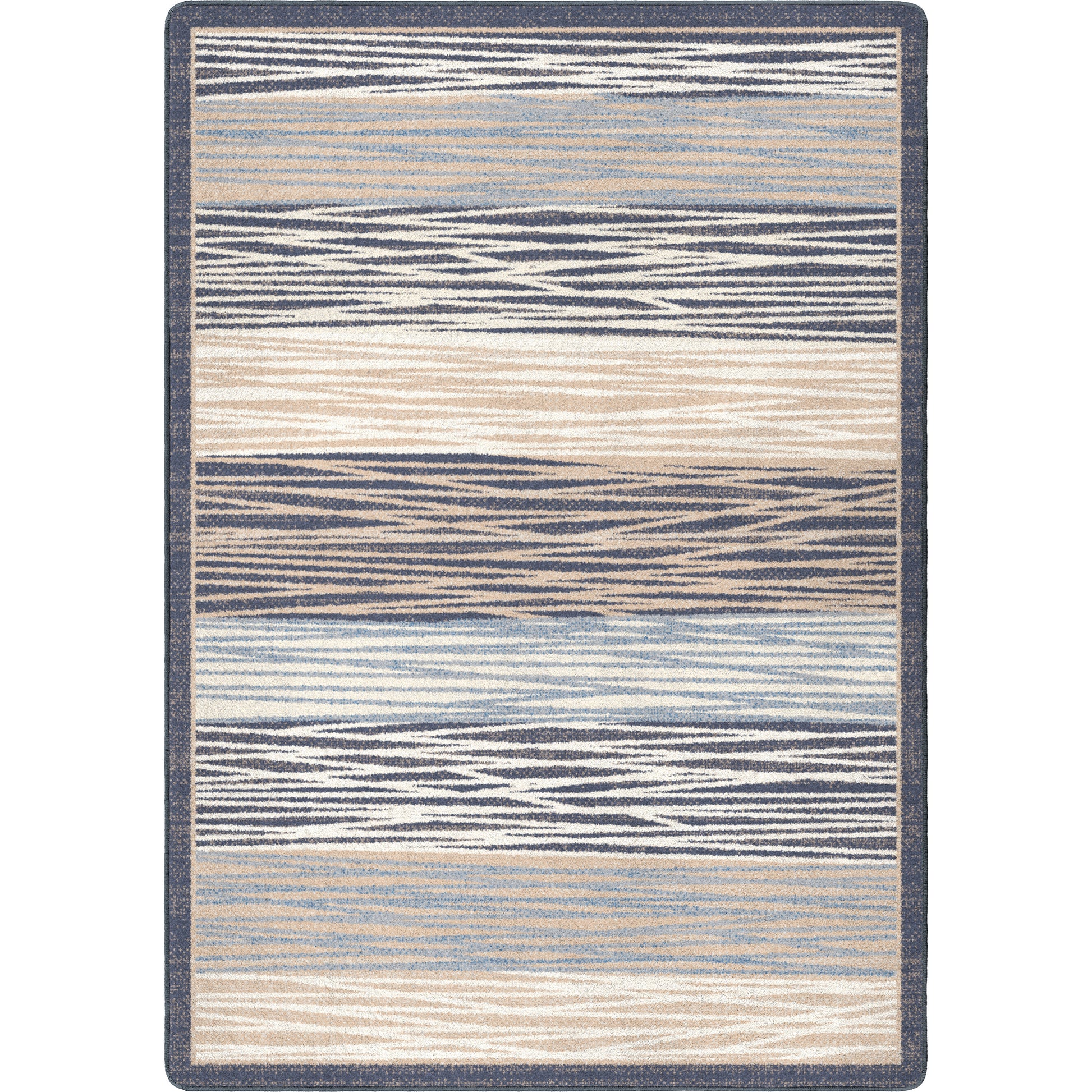 Earth Rhythms Rug – Coastal – cabin lodge area rug