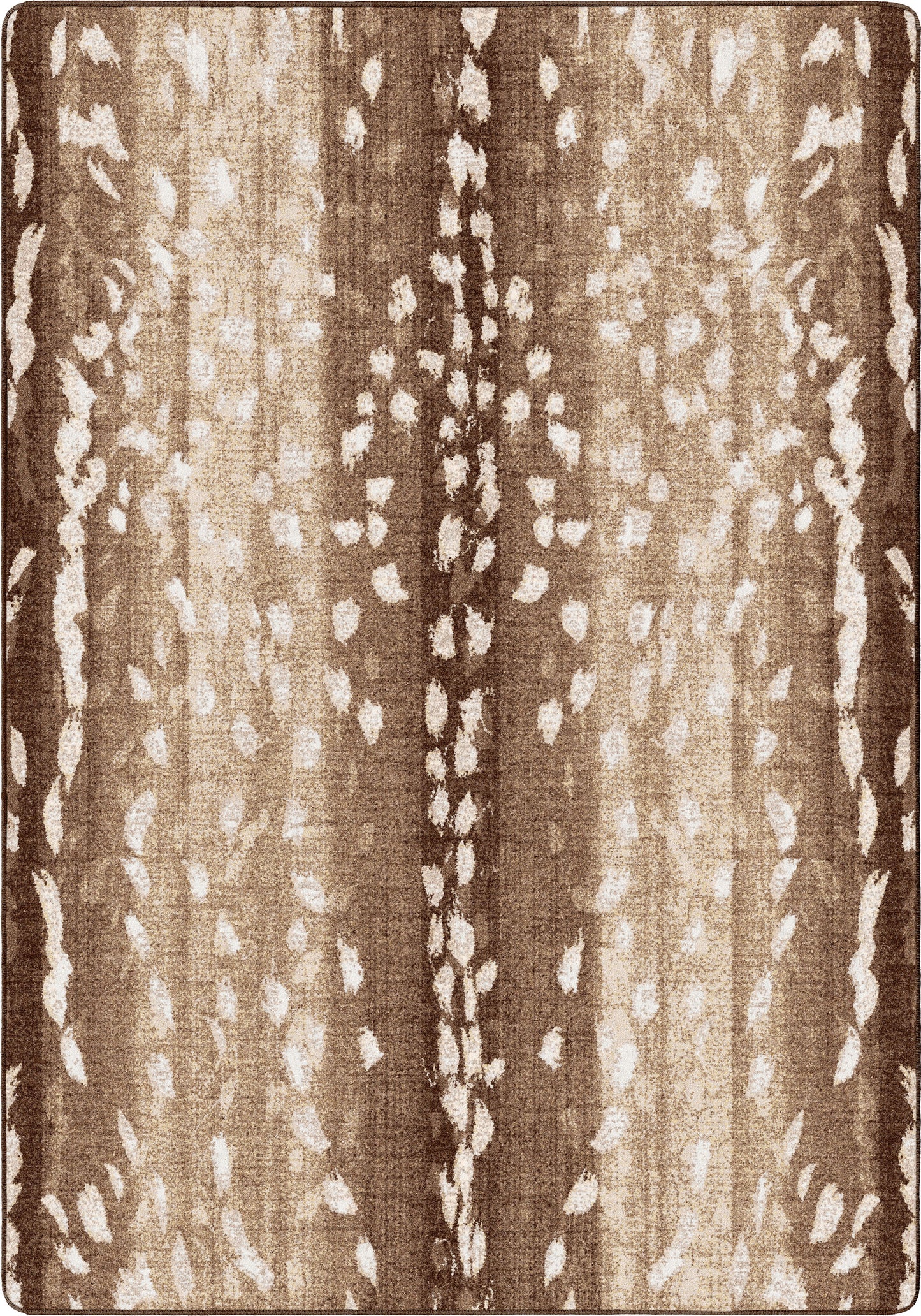 Mafaldi Axis Hide Rug – Beige – cabin lodge area rug