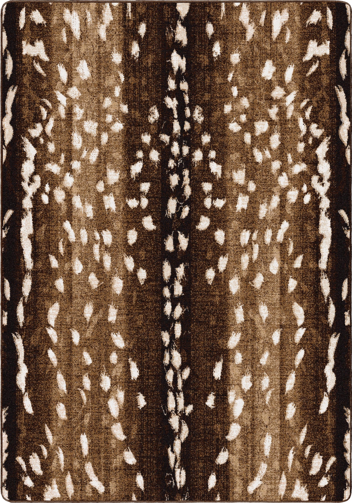 Emery Axis Hide Rug – Brown – cabin lodge area rug