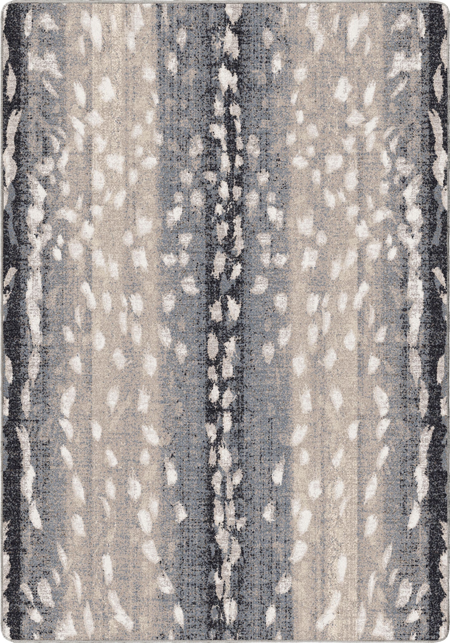 Mafaldi Axis Hide Rug – Gray – cabin lodge area rug