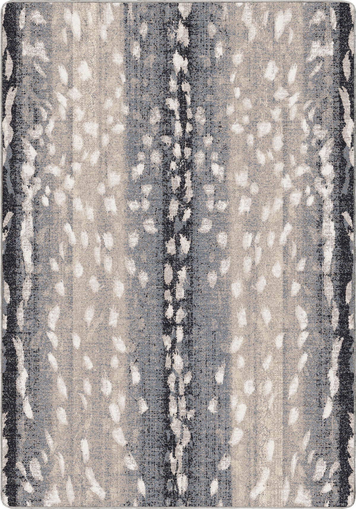 Mafaldi Axis Hide Rug – Gray – cabin lodge area rug