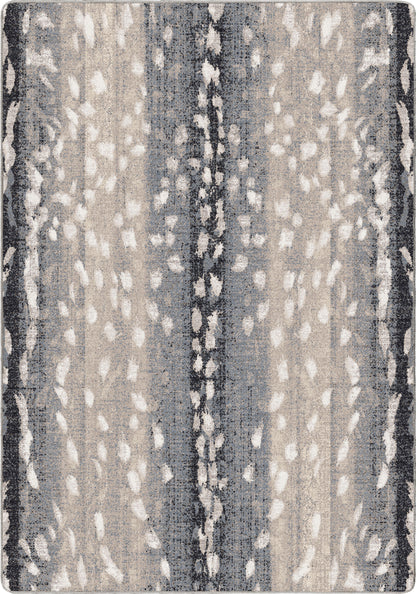 Mafaldi Axis Hide Rug – Gray – cabin lodge area rug