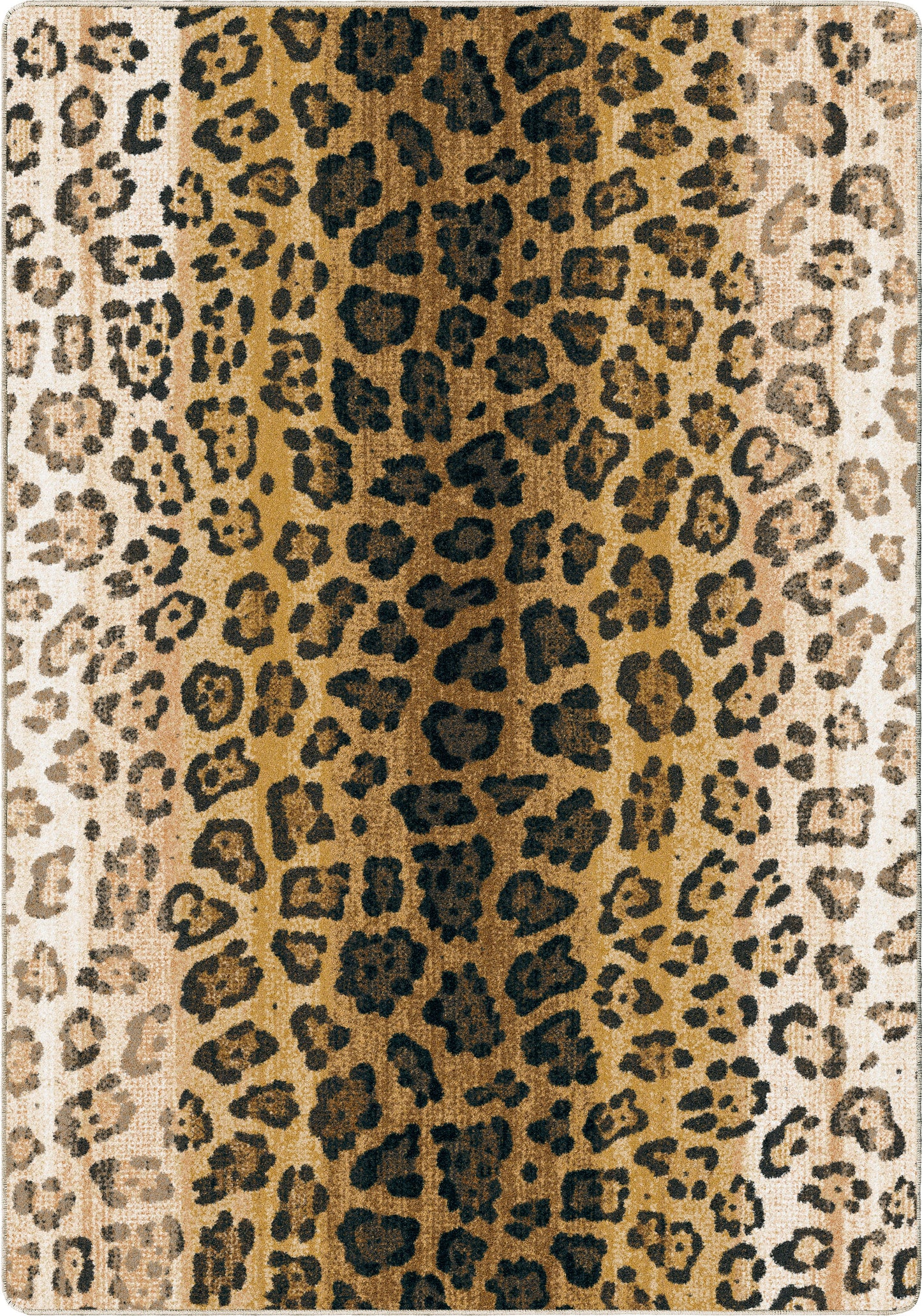 Emery Jaguar Rug – Gold – cabin lodge area rug