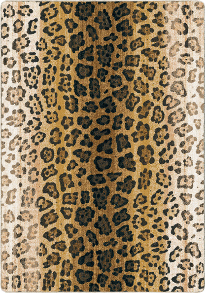 Emery Jaguar Rug – Gold – cabin lodge area rug