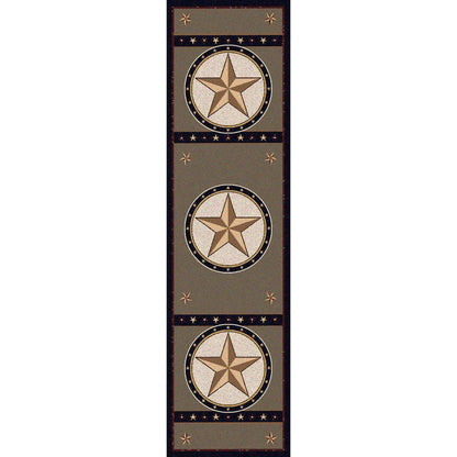 Epic Star Rug – Green – detail view