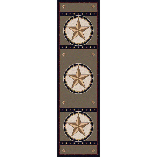 Epic Star Rug – Green – detail view