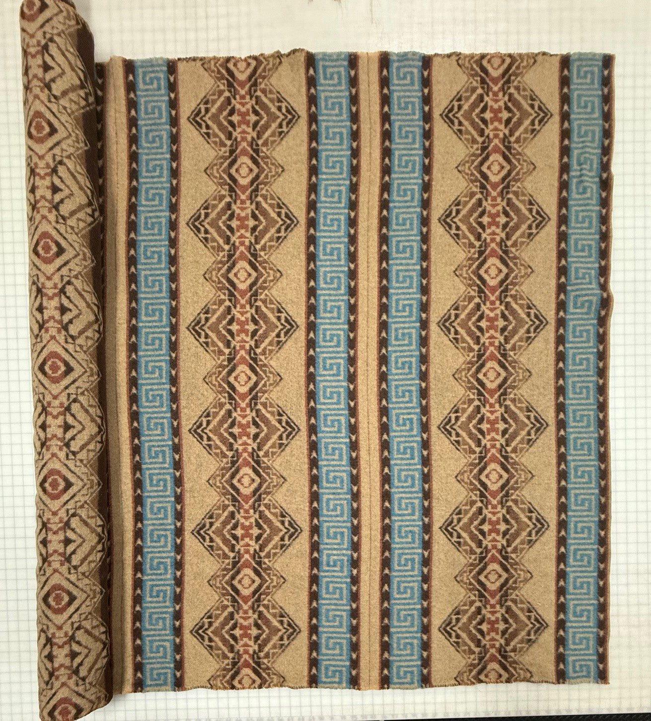 Bison Ridge III - Wooded River Fabric by the Yard - Grade 30;Bison Ridge III - Wooded River Fabric by the Yard - Grade 30 - View 2