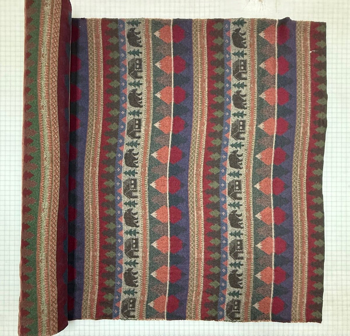 Cabin Bear - Wooded River Fabric by the Yard - Grade 30;Cabin Bear - Wooded River Fabric by the Yard - Grade 30 - View 2