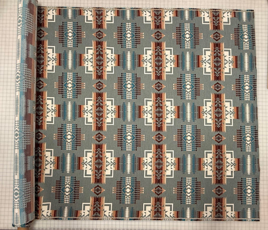 Chief Joseph - Wooded River Fabric by the Yard - Grade 50;Chief Joseph - Wooded River Fabric by the Yard - Grade 50 - View 2