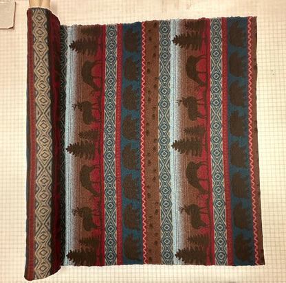 Deer Meadow - Wooded River Fabric by the Yard - Grade 30;Deer Meadow - Wooded River Fabric by the Yard - Grade 30 - View 2