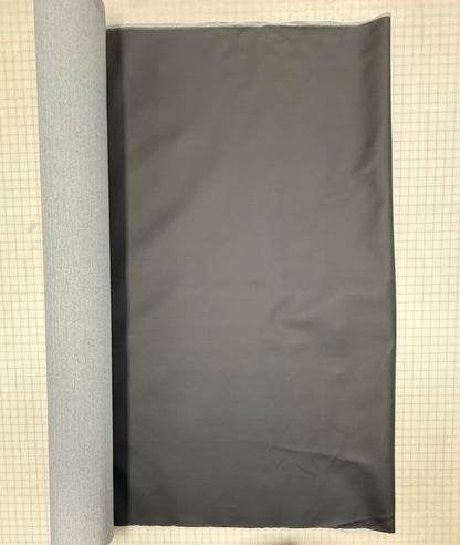 Desperado Black Faux Leather - Wooded River Fabric by the Yard - Grade 10;Desperado Black Faux Leather - Wooded River Fabric by the Yard - Grade 10 - View 2
