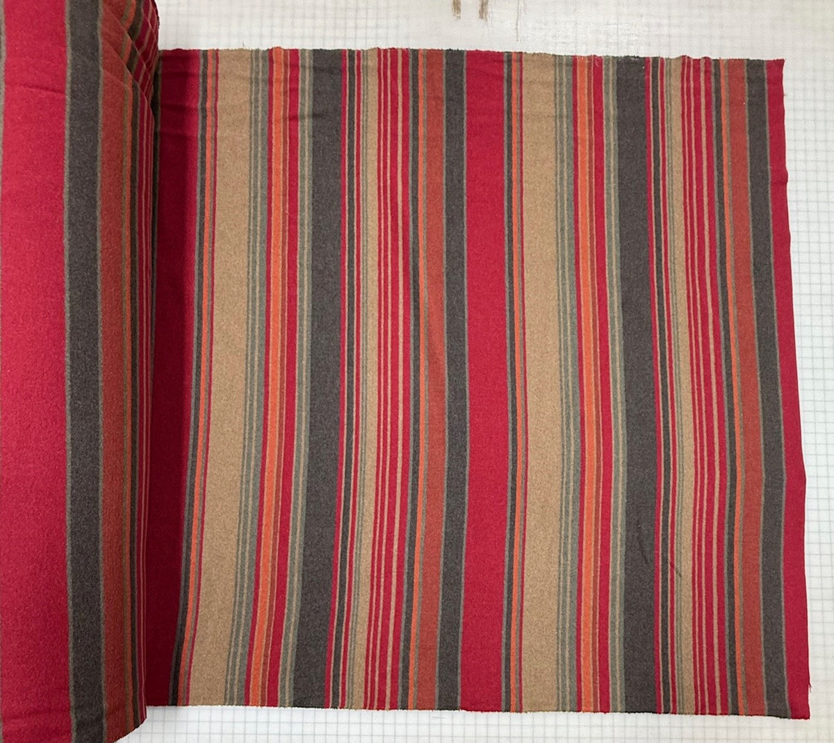 Hudson Garnet - Wooded River Fabric by the Yard - Grade 30;Hudson Garnet - Wooded River Fabric by the Yard - Grade 30 - View 2