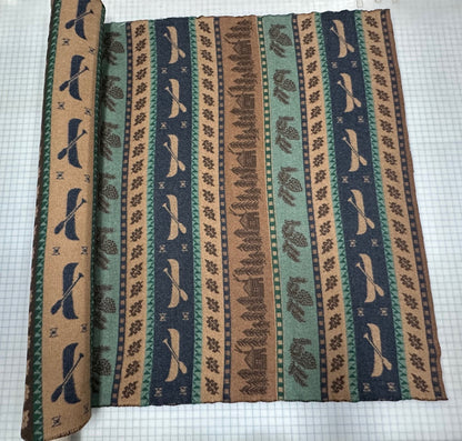 Lake Shore II - Wooded River Fabric by the Yard - Grade 30;Lake Shore II - Wooded River Fabric by the Yard - Grade 30 - View 2