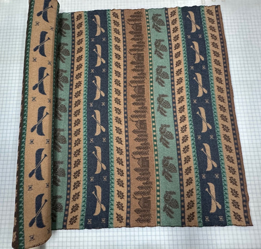 Lake Shore II - Wooded River Fabric by the Yard - Grade 30;Lake Shore II - Wooded River Fabric by the Yard - Grade 30 - View 2