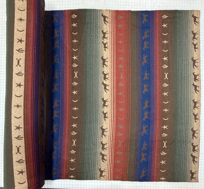 Mustang Canyon III - Wooded River Fabric by the Yard - Grade 30;Mustang Canyon III - Wooded River Fabric by the Yard - Grade 30 - View 2
