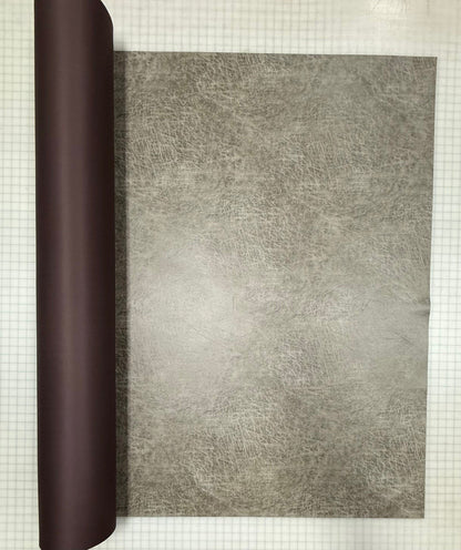 Shale Faux Leather - Wooded River Fabric by the Yard - Grade 10;Shale Faux Leather - Wooded River Fabric by the Yard - Grade 10 - View 2