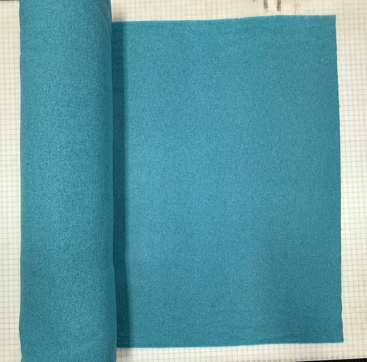 Solid Turquoise - Wooded River Fabric by the Yard - Grade 30;Solid Turquoise - Wooded River Fabric by the Yard - Grade 30 - View 2