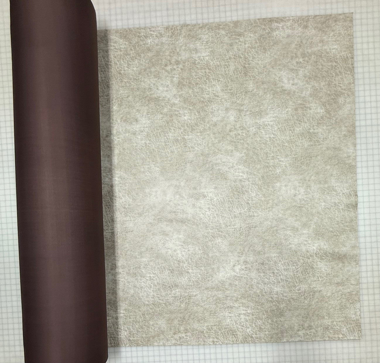 Stucco Faux Leather - Wooded River Fabric by the Yard - Grade 10;Stucco Faux Leather - Wooded River Fabric by the Yard - Grade 10 - View 2