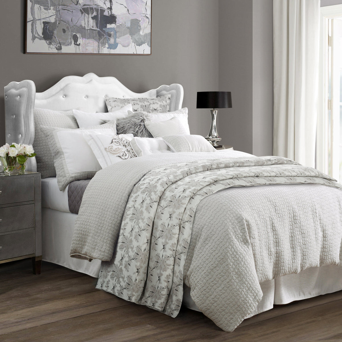 Warshack Inkblot Duvet Cover Set, 3 Pc