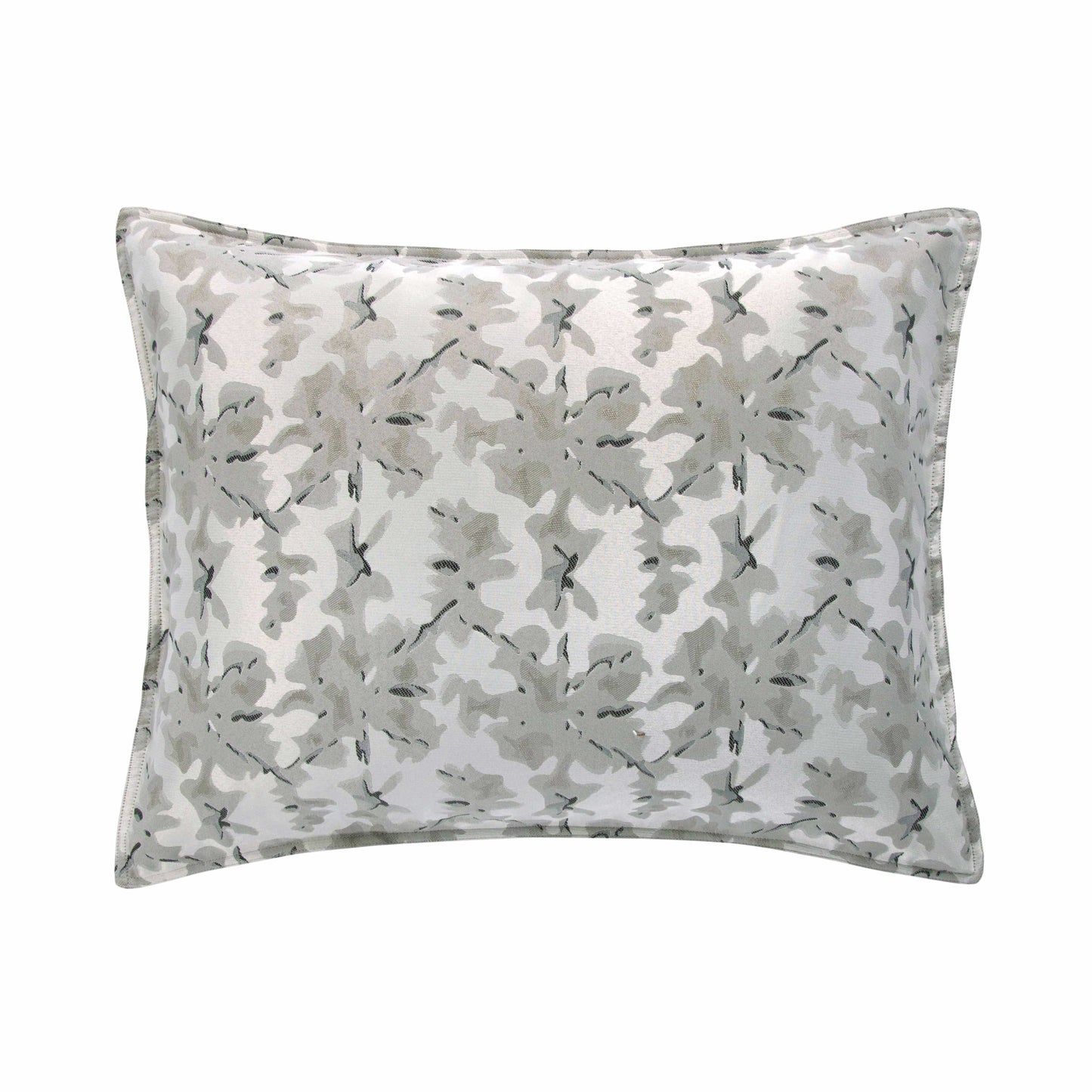 Warshack Silver & Gray Inkblot Pillow Sham Set