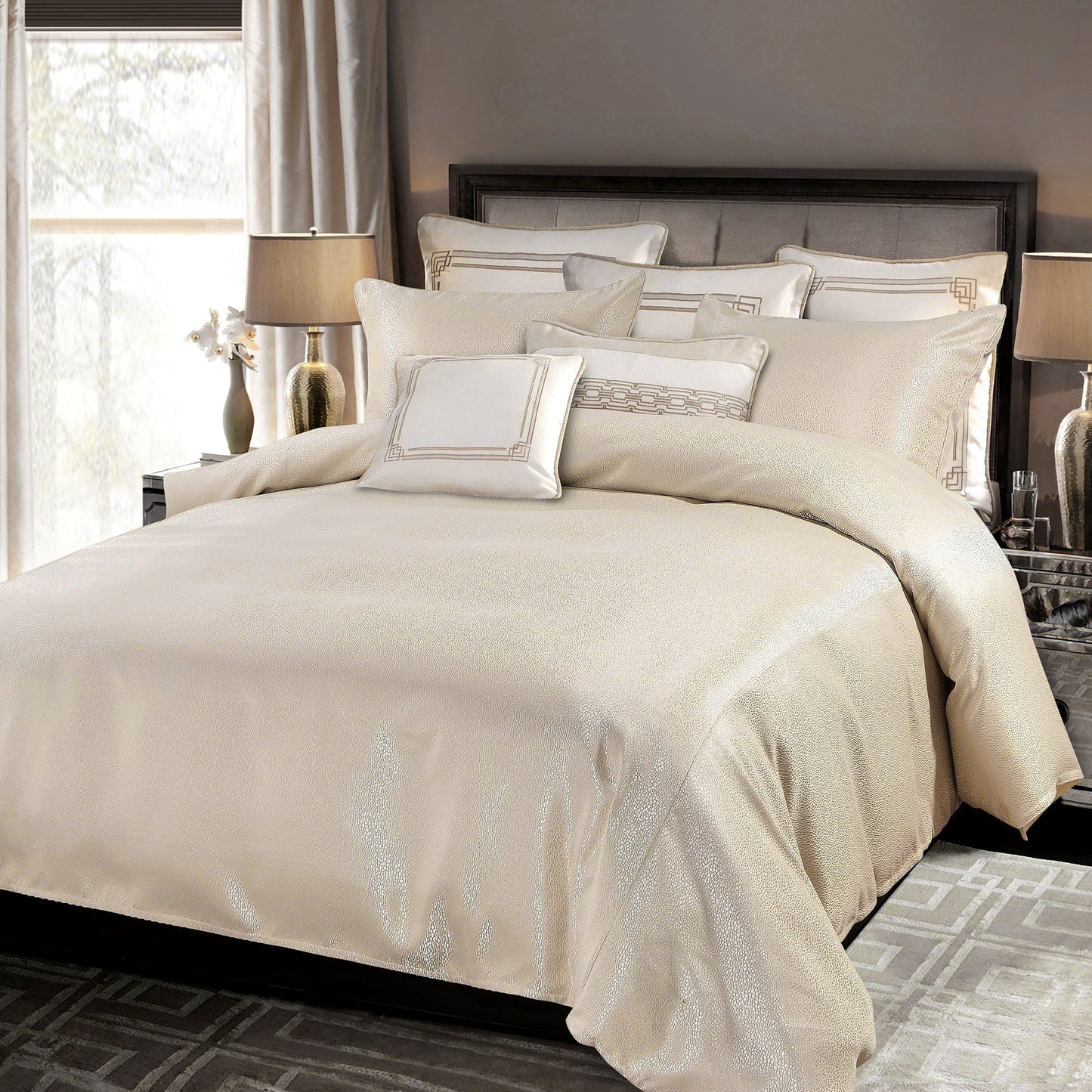Marilyn Modern Bubble Comforter Set, 3 Pc