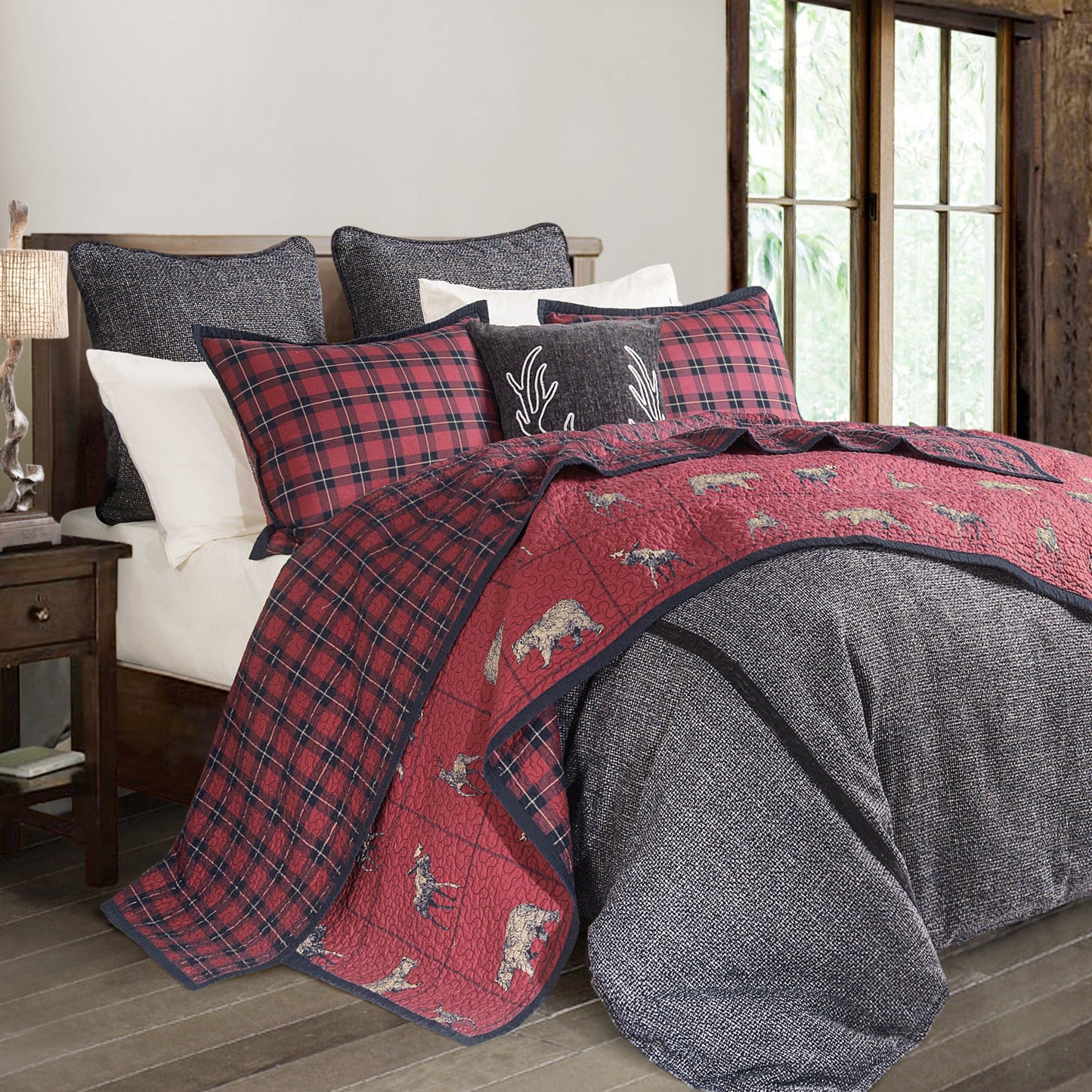 Hamilton Tweed Duvet Cover Set, 3 Pc
