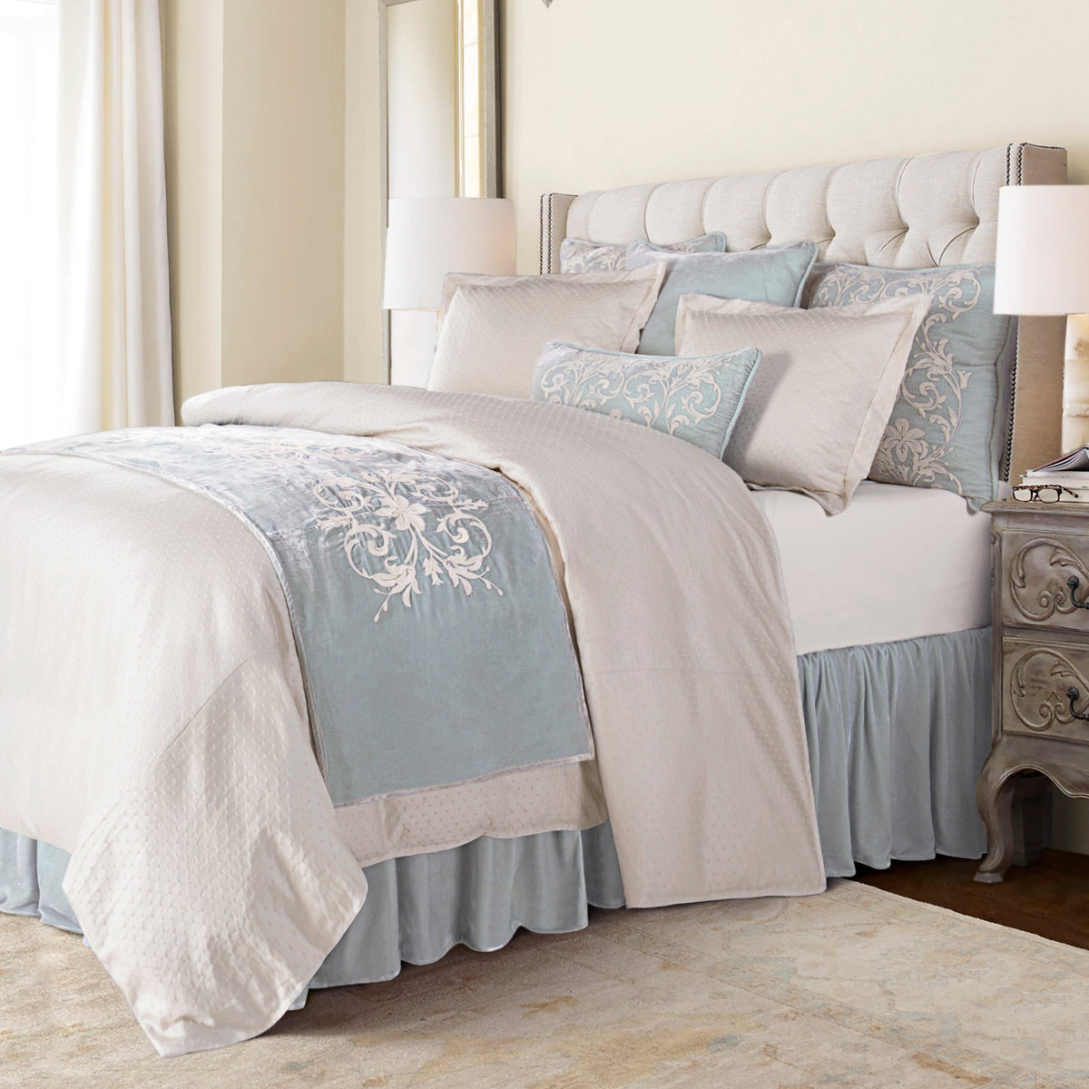 Belle Duvet Cover Set, 3 Pc