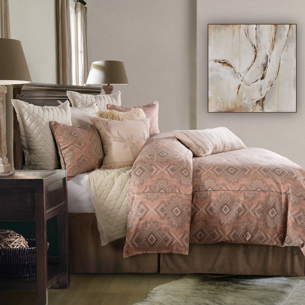 Sedona Pale Sienna Comforter Set, 2 Pc