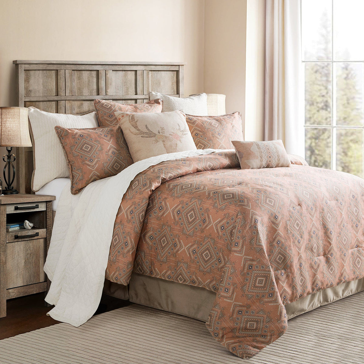 Sedona Pale Sienna Comforter Set, 2 Pc
