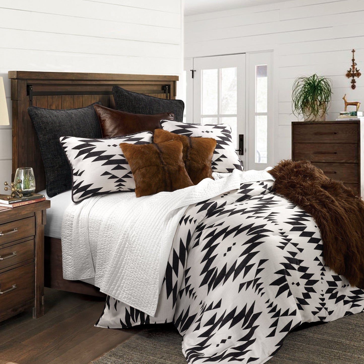 Amelia Aztec Comforter Set, 3 Pc