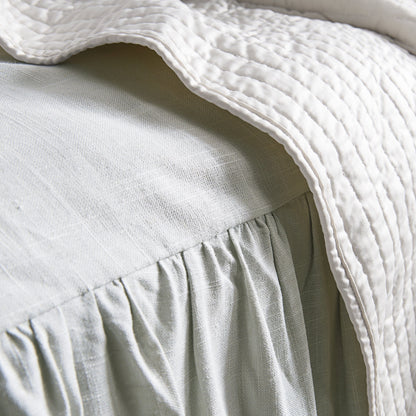 Luna Washed Linen Bedspread Set, 2 Pc