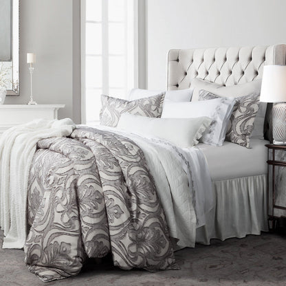 Nicole Damask Comforter Set, 3 Pc